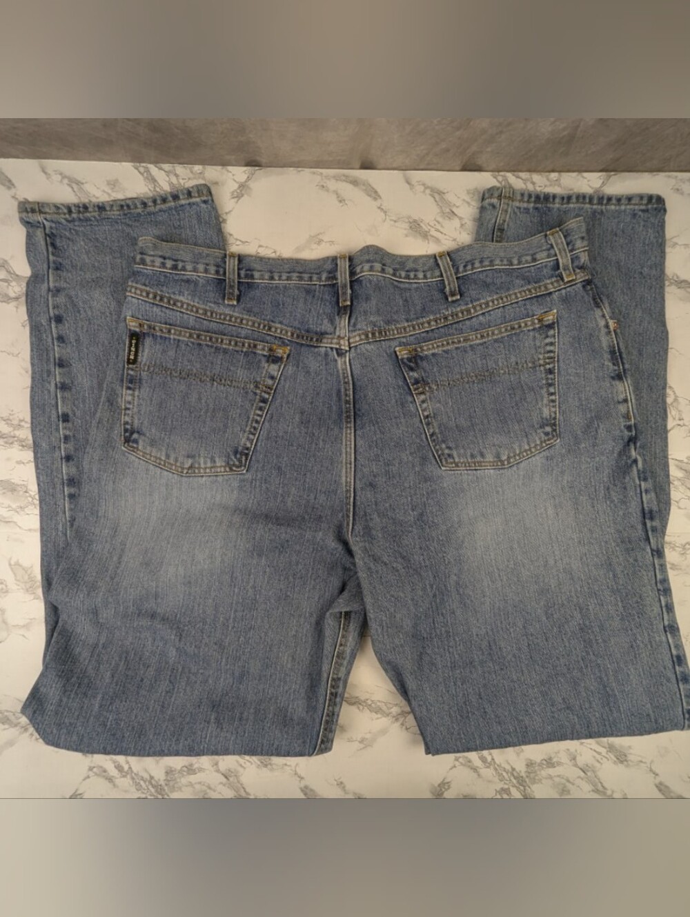 Cinch Black Label Men's Loose Fit Tapered Leg Jeans Wash 44x38 Big & Tall Cowboy